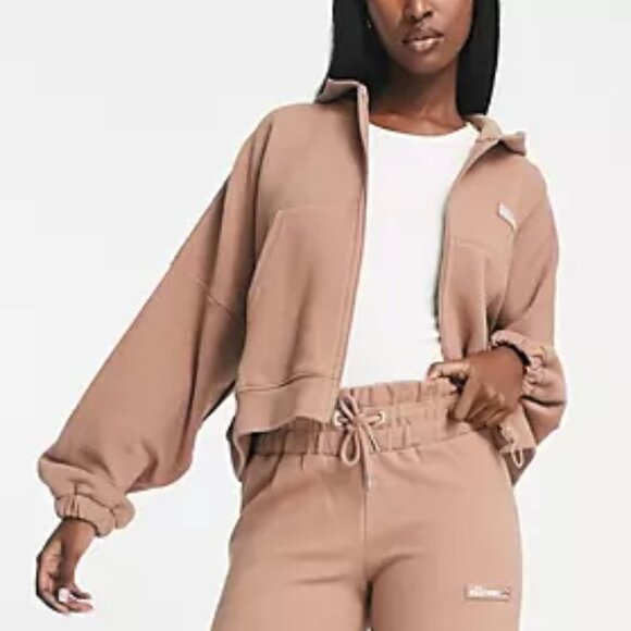 Ellesse Campenelle Cropped Hoodie NWT Size Medium - Picture 3 of 8